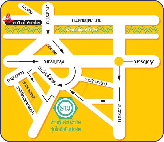 แผนที่ ห้างหุ้นส่วนจำกัด ซุ่นไถ่จั่น อิมปอร์ต