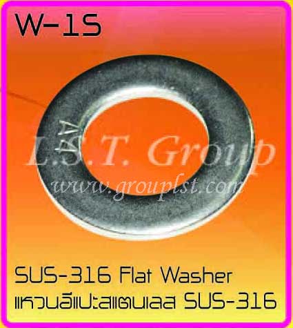 แหวนอีแปะสแตนเลส 316 (หุน)